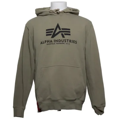 Hoodie (Green) from Alpha Industries Cotton, Polyester