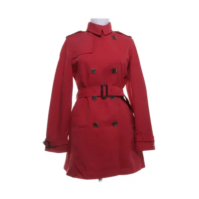 Trenchcoat (Rød) fra Tommy Hilfiger Bomuld, Nylon, Acetat, Polyester