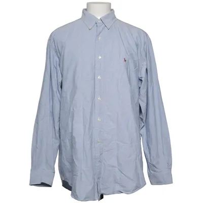 Buttondownskjorte (Blå) fra Ralph Lauren Bomuld