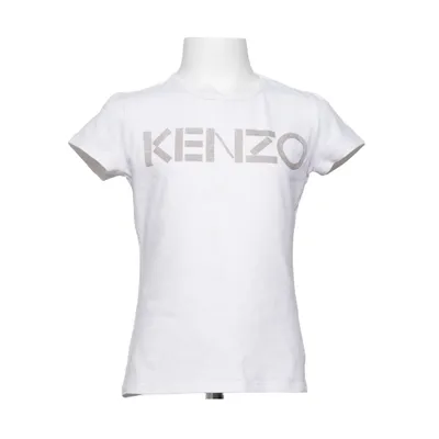 T-shirt (White) from Kenzo Kids Cotton, Elastane