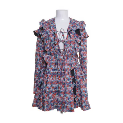 Dress (Purple, Multicolored) from MSGM Milano Cotton