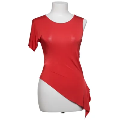 Top (Rød) fra Versace Jeans Couture Elastan, Viscose