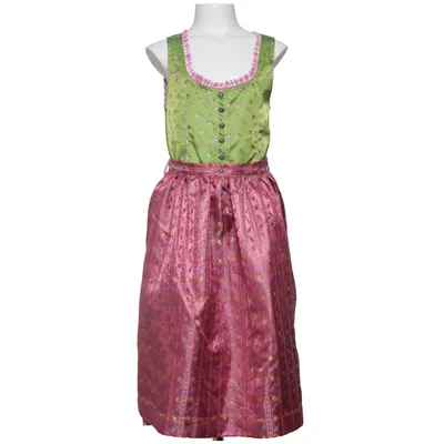 Dirndl (Rosa, Grön, Flerfärgad) från Isar-Trachten Bomull, Polyester