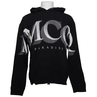 Sweat à capuche (Noir) de McQ by Alexander McQueen Coton, Élasthane