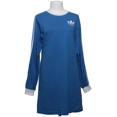 Kjole (Blå, Hvid) fra Adidas x Gucci Bomuld, Elastan