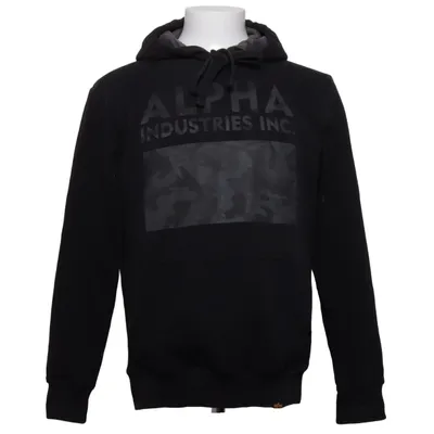 Hoodie (Black) from Alpha Industries Cotton, Polyester