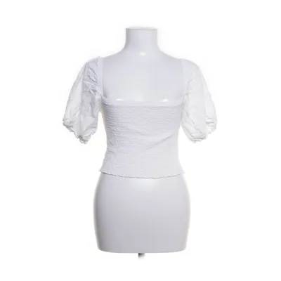 Crop top (White) from Glassons Linen, Viscose