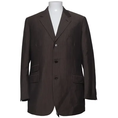 Kavaj (Brun) från Hermès Mohair, Viskos, Ull