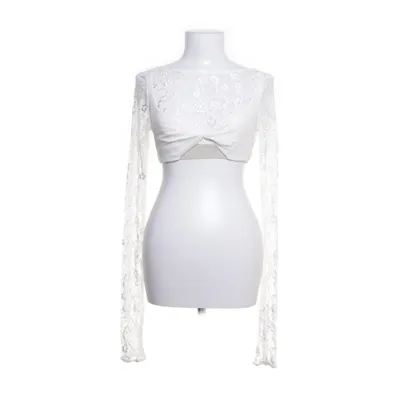 Crop top (Vit) från Jacquemus Elastan, Polyamid, Silke, Viskos