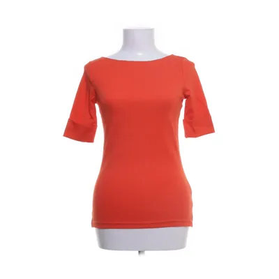 Top (Orange) fra Lauren Ralph Lauren Bomuld, Elastan