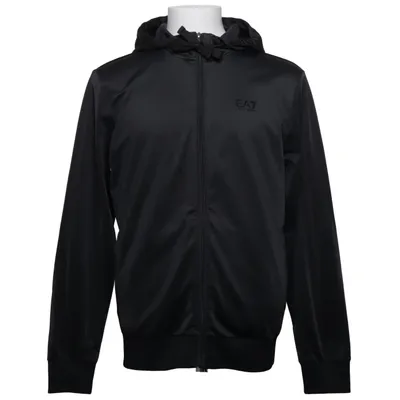 Capuchon sweater (Zwart) van Emporio Armani Elastaan, Polyester