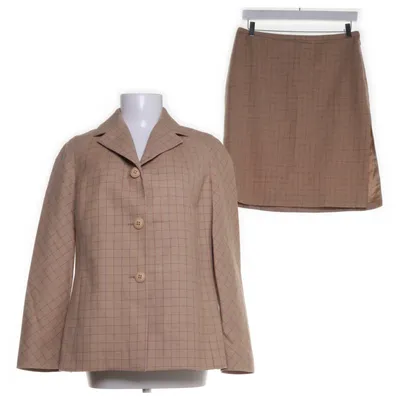 Dräkt (Beige, Rosa) från Made in italy Ull