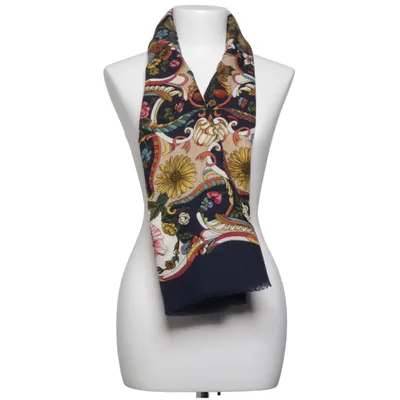 Sjaaltje (Blauw, Meerkleurig) van Gucci