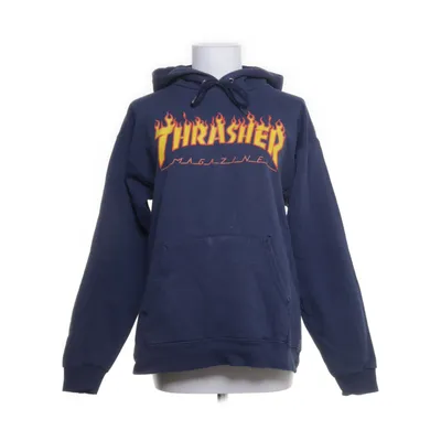 Huvtröja (Blå) från Thrasher Bomull, Polyester