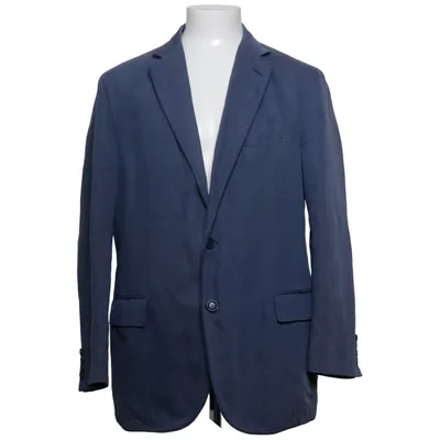 Blazer (Blue) from Ermenegildo Zegna Cotton, Linen