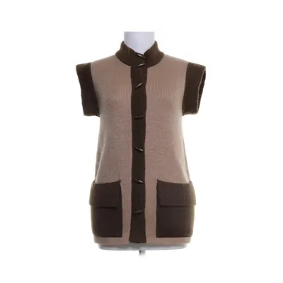 Gilet (Beige, Bruin) van Yves Saint Laurent Mohair