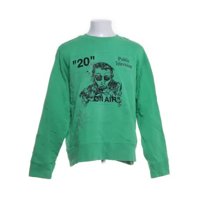 Collegetröja (Grön) från Off-White Bomull, Elastan, Viskos