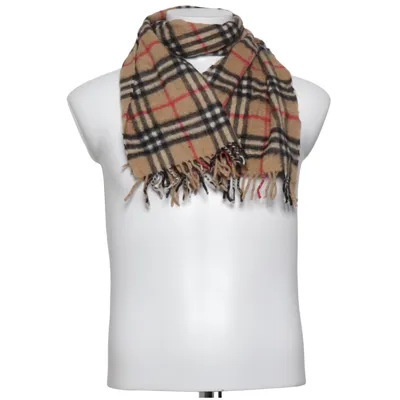 Halsduk (Beige, Röd, Svart) från Burberry Kashmir