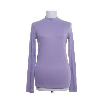 Lange mouwen shirt (Lila) van Calvin Klein Jeans Viscose, Elastaan