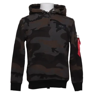 Capuchon sweater (Groen, Bruin, Zwart) van Alpha Industries Katoen, Polyester
