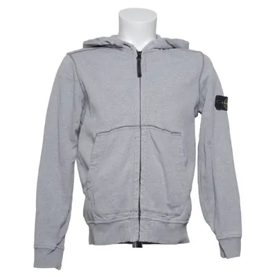 Sweat à capuche (Gris) de Stone Island Junior Coton