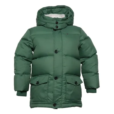 Vinterjakke (Grøn) fra Tommy Hilfiger Dun, Fjer, Polyamid, Polyester