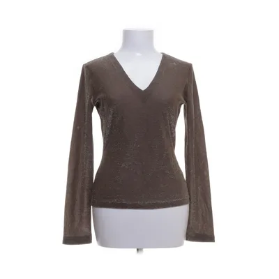 Top (Guld, Brun) fra Moschino Jeans Nylon, Polyester