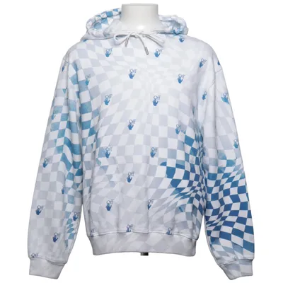 Hoodie (Blue, White) from Off-White Cotton