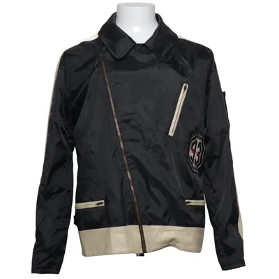 Bikerjack (Zwart, Beige) van Emporio Armani Polyamide, Polyurethaan