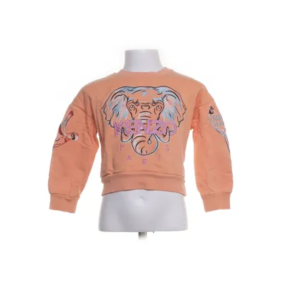 Collegetröja (Orange) från Kenzo Kids Bomull, Elastan