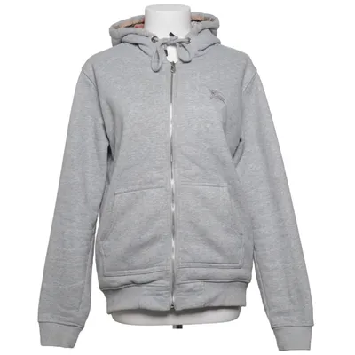 Sweat à capuche (Gris) de Burberry Coton, Élasthane, Polyuréthane