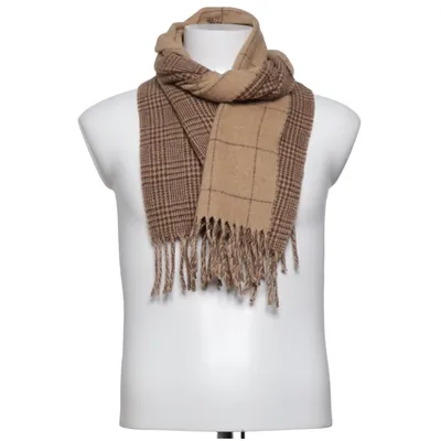 Écharpe (Beige, Marron) de Polo Ralph Lauren Polyamide, Laine
