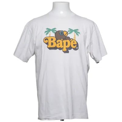 T-shirt (Hvid, Flerfarvet) fra A Bathing Ape