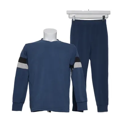 Pyjamasz (Blå) fra Uniqlo Kids Bomuld, Elastan, Polyester