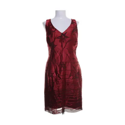 Dress (Red, Black) from Kenzo Jungle Viscose, Silk