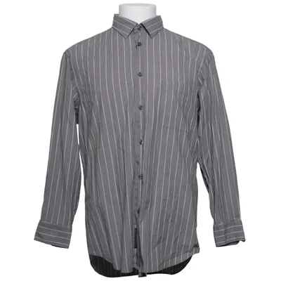 Chemise (Gris) de Ermenegildo Zegna Coton, Élasthane, Soie