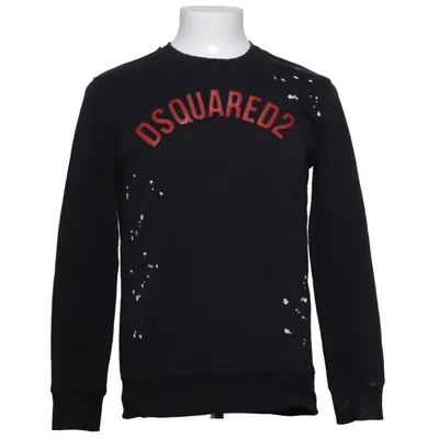 Collegetröja (Svart, Röd) från Dsquared2 Bomull
