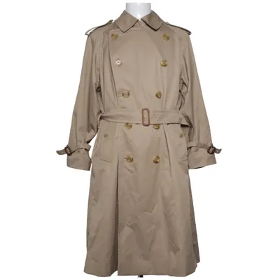 Trench-coat (50Short) de Burberry Coton, Polyester
