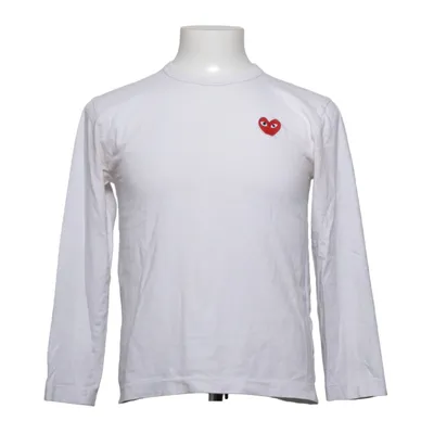 Langærmet t-shirt (Hvid) fra Comme des Garçons PLAY