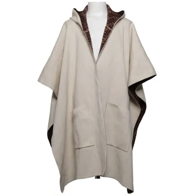 Poncho (Beige, Brun) från Fendi Kids