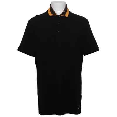 Polo (Noir) de Versace Collection Coton, Polyester