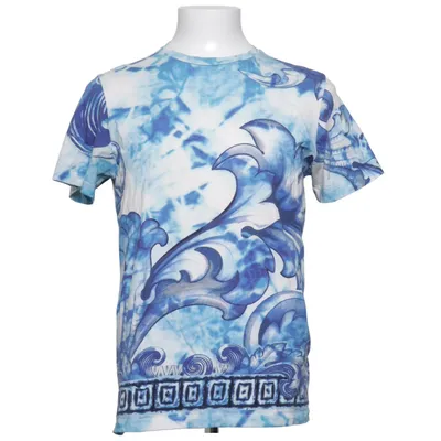 T-shirt (Blå, Vit, Flerfärgad) från Versace Collection Bomull