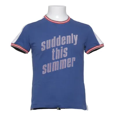 T-shirt (Bleu, Blanc, Gris) de Dolce & Gabbana Coton