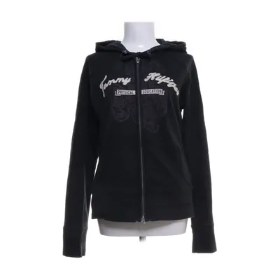 Capuchon sweater (Zwart) van Hilfiger Denim Katoen, Elastaan, Modal
