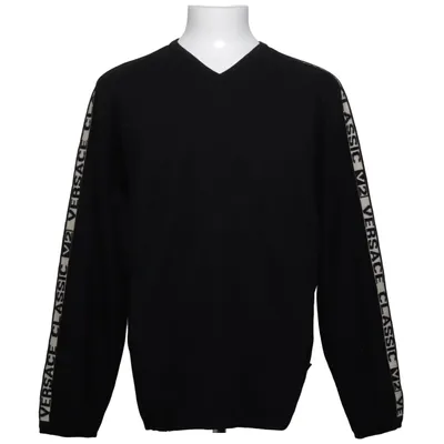 Pullover (Zwart) van Versace Classic V2 Merinowol