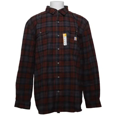 Flannel skjorte (Brun, Grå) fra Carhartt