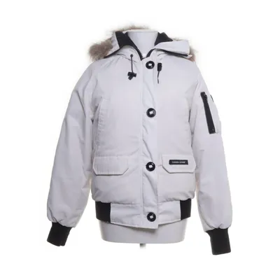 Dunjacka (Vit, Svart) från Canada Goose Bomull, Dun, Nylon, Polyester