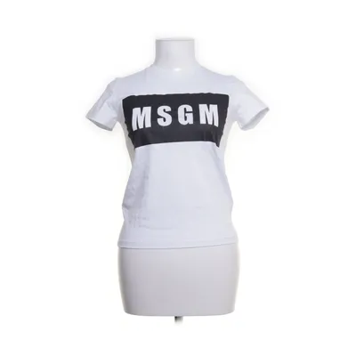 T-shirt (White) from MSGM Milano Cotton