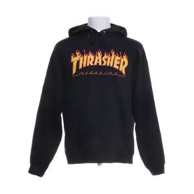 Huvtröja (Svart) från Thrasher Bomull, Polyester