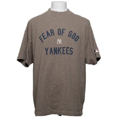 T-shirt (Gris, Vert) de Fear of God Essentials Coton
